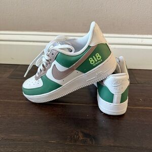 Custom 818 tequila Nike Air Force ones